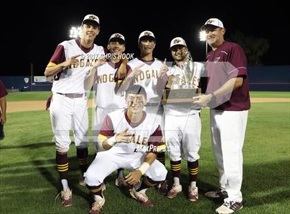 Thumbnail 2 in Nogales vs. Salpointe Catholic (AIA 4A Final) photogallery.