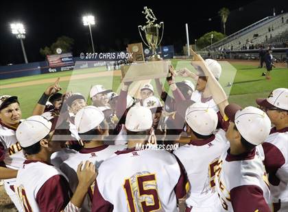Thumbnail 3 in Nogales vs. Salpointe Catholic (AIA 4A Final) photogallery.