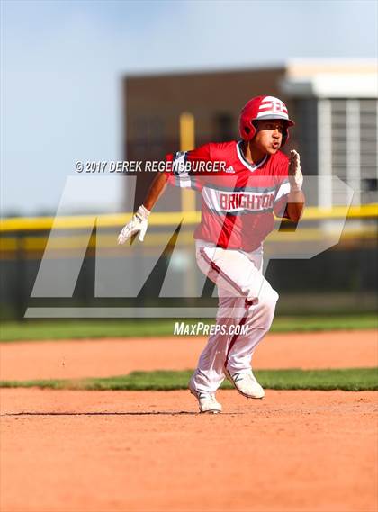 Thumbnail 2 in Brighton vs Legacy (CHSAA 5A Region 2 Playoff) photogallery.