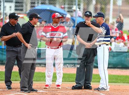 Thumbnail 1 in Brighton vs Legacy (CHSAA 5A Region 2 Playoff) photogallery.