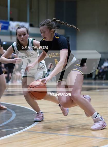 Thumbnail 2 in Duanesburg vs Greenwich (NYSPHSAA Section 2 Class C Final) photogallery.