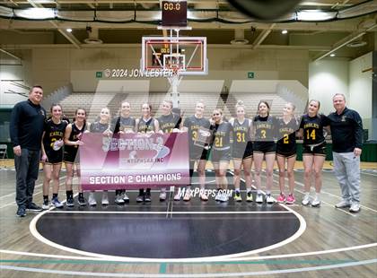 Thumbnail 1 in Duanesburg vs Greenwich (NYSPHSAA Section 2 Class C Final) photogallery.