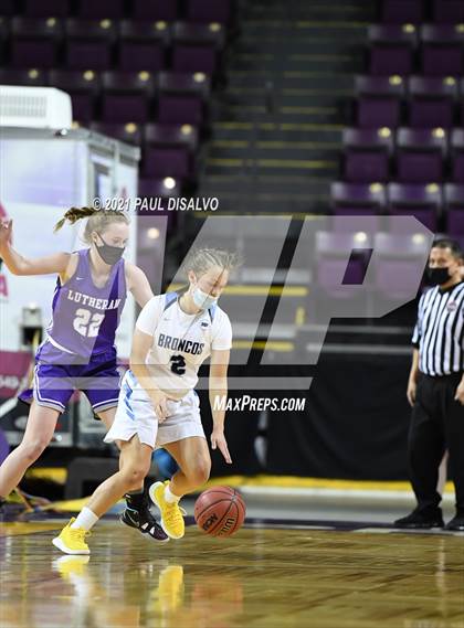 Thumbnail 3 in Platte Valley vs. Lutheran (CHSAA 3A State Final) photogallery.