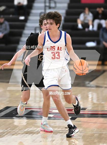 Thumbnail 1 in Laguna Hills vs. Los Alamitos (Tustin Holiday Classic) photogallery.