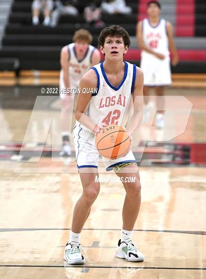 Thumbnail 1 in Laguna Hills vs. Los Alamitos (Tustin Holiday Classic) photogallery.