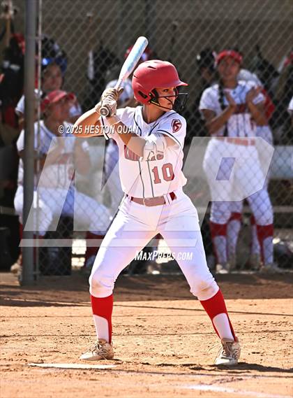 Thumbnail 3 in Santa Paula @ Katella (CIF-SS D6 Playoffs) photogallery.