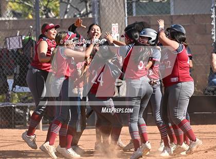 Thumbnail 1 in Santa Paula @ Katella (CIF-SS D6 Playoffs) photogallery.