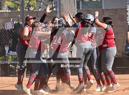 Thumbnail 3 in Santa Paula @ Katella (CIF-SS D6 Playoffs) photogallery.