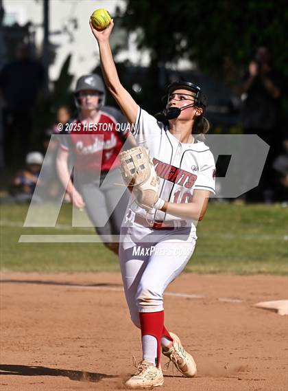 Thumbnail 3 in Santa Paula @ Katella (CIF-SS D6 Playoffs) photogallery.