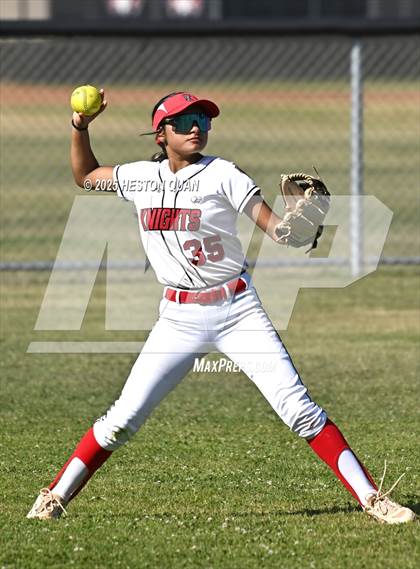 Thumbnail 3 in Santa Paula @ Katella (CIF-SS D6 Playoffs) photogallery.