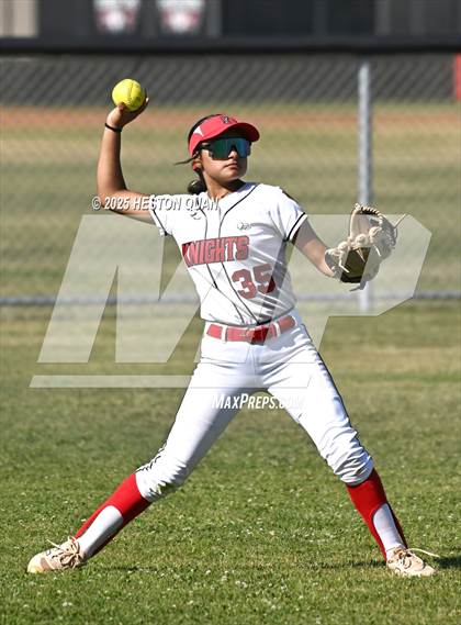 Thumbnail 1 in Santa Paula @ Katella (CIF-SS D6 Playoffs) photogallery.