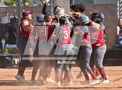 Thumbnail 1 in Santa Paula @ Katella (CIF-SS D6 Playoffs) photogallery.