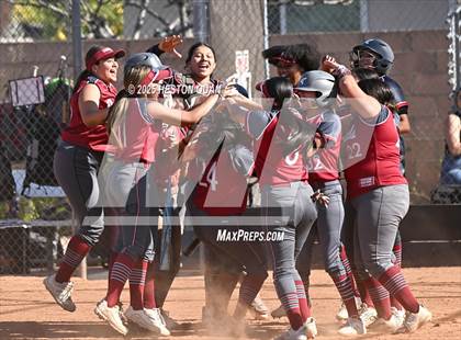 Thumbnail 2 in Santa Paula @ Katella (CIF-SS D6 Playoffs) photogallery.