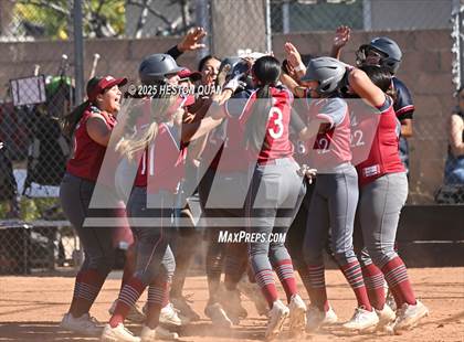 Thumbnail 3 in Santa Paula @ Katella (CIF-SS D6 Playoffs) photogallery.