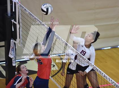 Thumbnail 2 in De La Salle vs Notre Dame (Catholic League Tournament) photogallery.