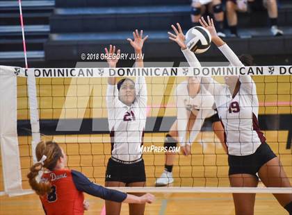 Thumbnail 1 in De La Salle vs Notre Dame (Catholic League Tournament) photogallery.