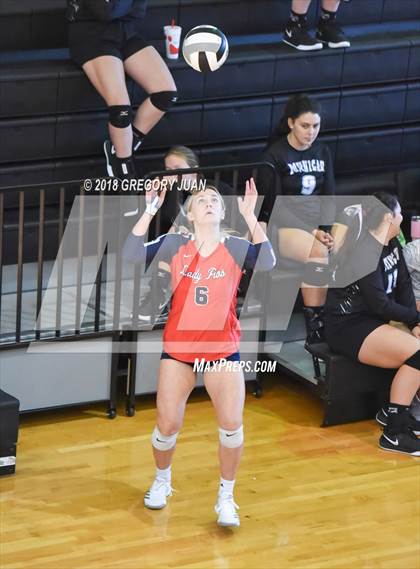 Thumbnail 1 in De La Salle vs Notre Dame (Catholic League Tournament) photogallery.