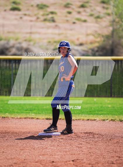 Thumbnail 3 in Coleville vs. Pahranagat Valley (NIAA Class 1A State Playoff Final) photogallery.