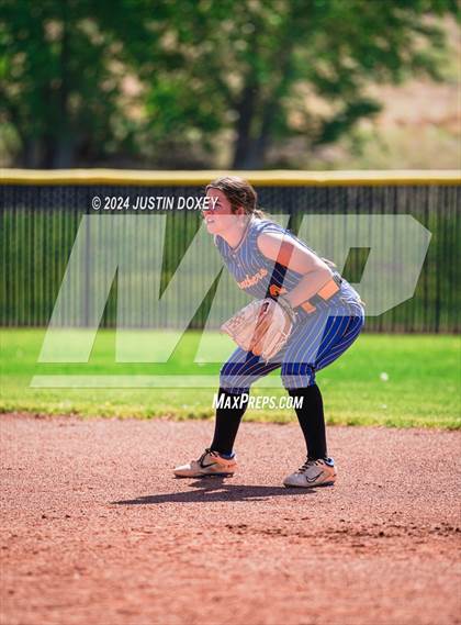 Thumbnail 1 in Coleville vs. Pahranagat Valley (NIAA Class 1A State Playoff Final) photogallery.
