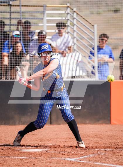 Thumbnail 1 in Coleville vs. Pahranagat Valley (NIAA Class 1A State Playoff Final) photogallery.