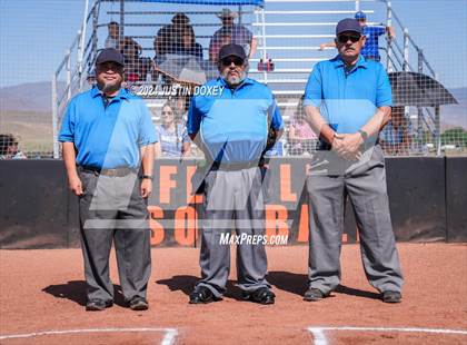 Thumbnail 2 in Coleville vs. Pahranagat Valley (NIAA Class 1A State Playoff Final) photogallery.