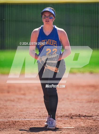 Thumbnail 2 in Coleville vs. Pahranagat Valley (NIAA Class 1A State Playoff Final) photogallery.