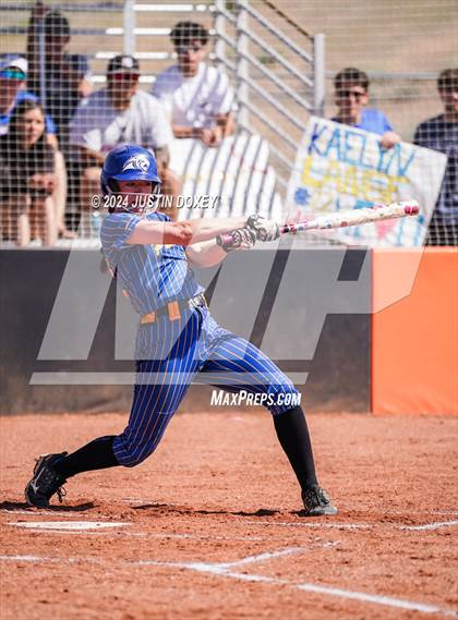 Thumbnail 3 in Coleville vs. Pahranagat Valley (NIAA Class 1A State Playoff Final) photogallery.