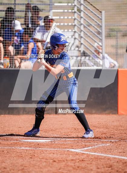 Thumbnail 1 in Coleville vs. Pahranagat Valley (NIAA Class 1A State Playoff Final) photogallery.