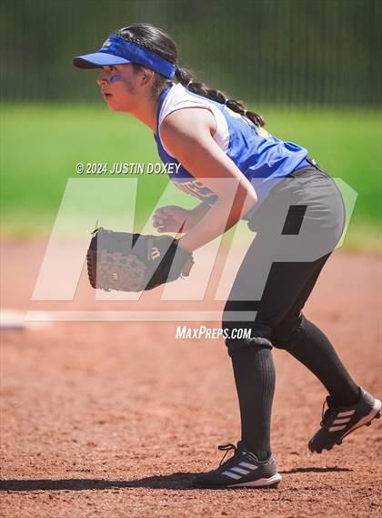Thumbnail 3 in Coleville vs. Pahranagat Valley (NIAA Class 1A State Playoff Final) photogallery.