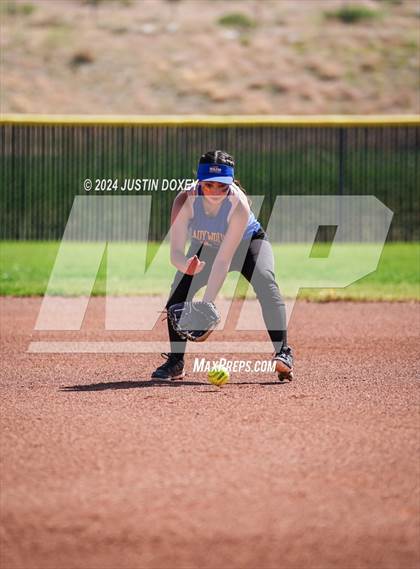 Thumbnail 1 in Coleville vs. Pahranagat Valley (NIAA Class 1A State Playoff Final) photogallery.