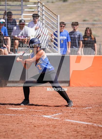 Thumbnail 1 in Coleville vs. Pahranagat Valley (NIAA Class 1A State Playoff Final) photogallery.