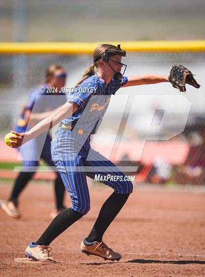 Thumbnail 3 in Coleville vs. Pahranagat Valley (NIAA Class 1A State Playoff Final) photogallery.