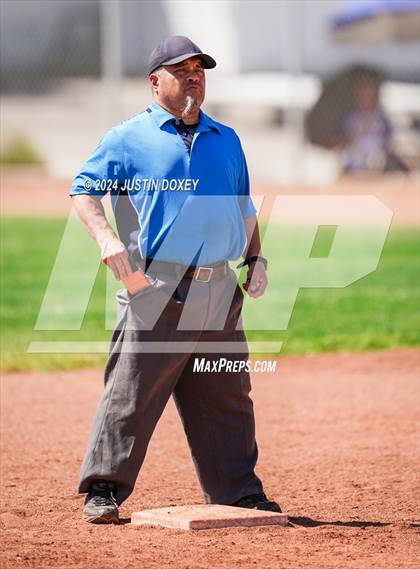 Thumbnail 2 in Coleville vs. Pahranagat Valley (NIAA Class 1A State Playoff Final) photogallery.