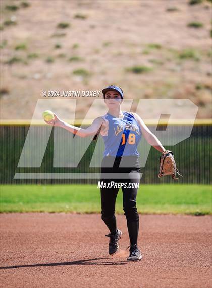 Thumbnail 2 in Coleville vs. Pahranagat Valley (NIAA Class 1A State Playoff Final) photogallery.