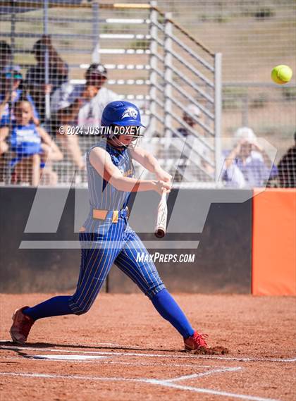 Thumbnail 2 in Coleville vs. Pahranagat Valley (NIAA Class 1A State Playoff Final) photogallery.