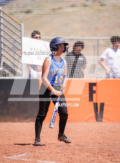 Thumbnail 3 in Coleville vs. Pahranagat Valley (NIAA Class 1A State Playoff Final) photogallery.