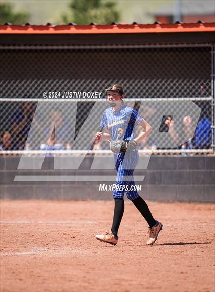 Thumbnail 3 in Coleville vs. Pahranagat Valley (NIAA Class 1A State Playoff Final) photogallery.