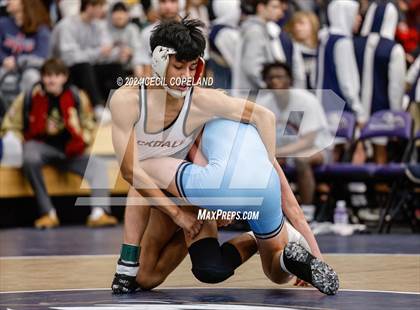 Thumbnail 2 in GHSA Boys' 6A Duals Championship photogallery.