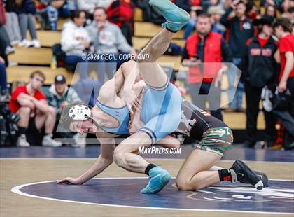 Thumbnail 3 in GHSA Boys' 6A Duals Championship photogallery.
