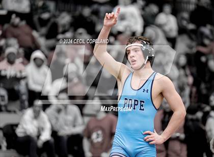 Thumbnail 3 in GHSA Boys' 6A Duals Championship photogallery.