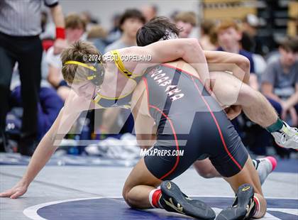 Thumbnail 2 in GHSA Boys' 6A Duals Championship photogallery.