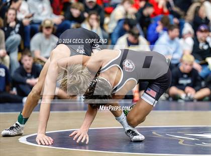 Thumbnail 3 in GHSA Boys' 6A Duals Championship photogallery.