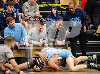 Thumbnail 1 in GHSA Boys' 6A Duals Championship photogallery.