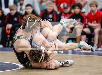 Thumbnail 1 in GHSA Boys' 6A Duals Championship photogallery.