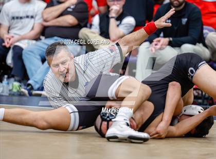 Thumbnail 3 in GHSA Boys' 6A Duals Championship photogallery.