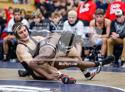 Thumbnail 3 in GHSA Boys' 6A Duals Championship photogallery.