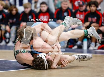 Thumbnail 3 in GHSA Boys' 6A Duals Championship photogallery.