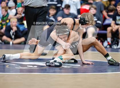 Thumbnail 3 in GHSA Boys' 6A Duals Championship photogallery.