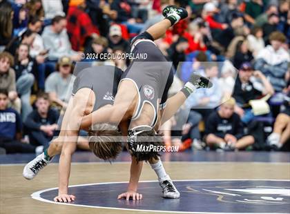 Thumbnail 3 in GHSA Boys' 6A Duals Championship photogallery.