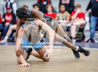 Thumbnail 2 in GHSA Boys' 6A Duals Championship photogallery.